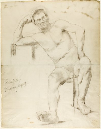 Model Nizzavena, ca. 1882-83 af Henri de Toulouse Lautrec