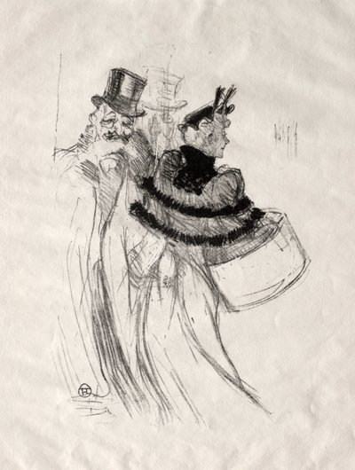 De gamle Herrer, 1894. af Henri de Toulouse Lautrec