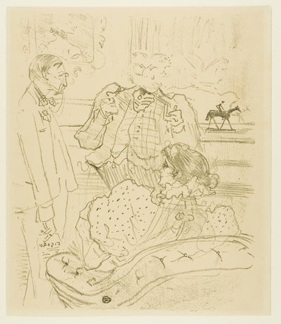 Løftet af Henri de Toulouse-Lautrec