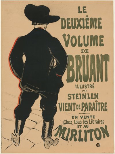 Andet bind af Bruant af Henri de Toulouse-Lautrec