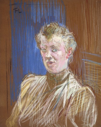 Den stenede Gabrielle; Den stenede Gabrielle, 1893 af Henri de Toulouse Lautrec