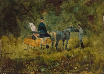 Fælden, 1880. af Henri de Toulouse Lautrec