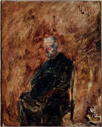 Den kirkelige. Maleri af Henri de Toulouse-Lautrec (Toulouse Lautrec af Henri de Toulouse Lautrec