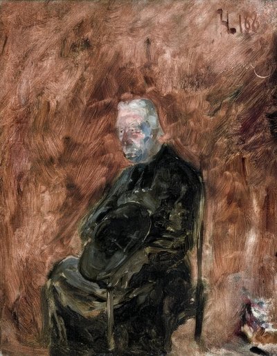 En præst af Henri de Toulouse Lautrec