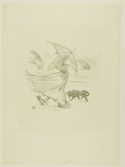 Hvad Regnen siger af Henri de Toulouse-Lautrec