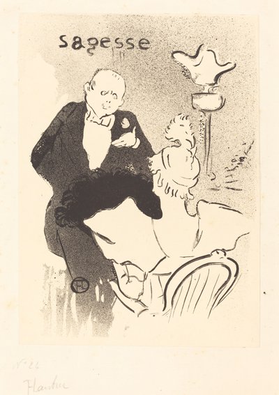 Visdom Visdom, 1893. af Henri de Toulouse Lautrec