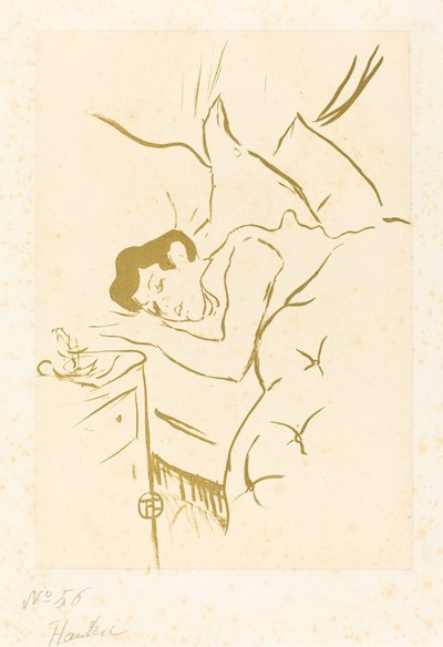 Din mund (Ta bouche) af Henri de Toulouse Lautrec
