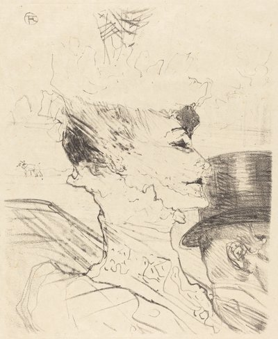 Yvette Guilbert? af Henri de Toulouse Lautrec