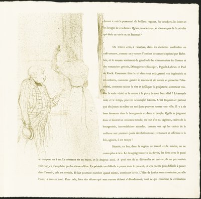 Yvette Guilbert von Henri de Toulouse-Lautrec