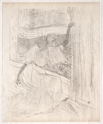 Yvette Guilbert: Hilser publikum af Henri de Toulouse Lautrec