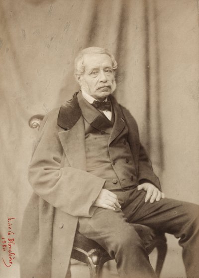 Mist, fotografi af Henri de la Blanchere (1821-1880), 39 boulevard des Capucines Paris i 1839 (s/h foto) af Henri de la Blanchere
