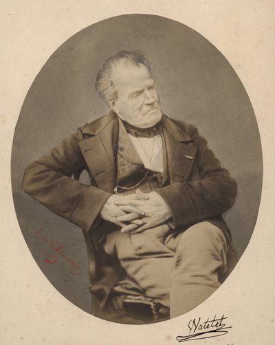 Watelet, 39 boulevard des Capucines Paris i 1821 (s/h foto) af Henri de la Blanchere
