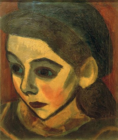 Bretonsk pige af Henri Victor Gabriel Le Fauconnier