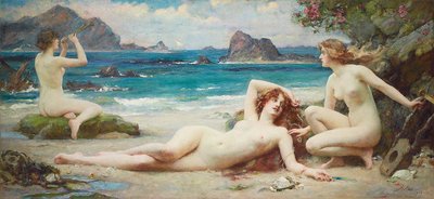 Sirenerne, 1903 af Henrietta Rae
