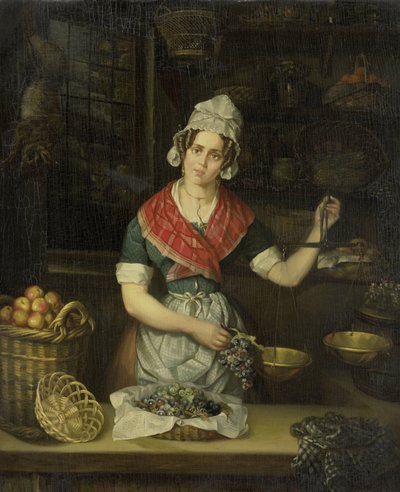 Frugt sælger af Henriëtta Christina Temminck