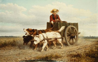 Hundevognen, af Henriëtte Ronner Knip