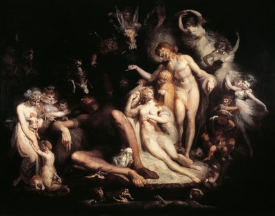 "Titanias opvågning" af Henry  Fuseli