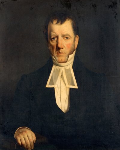 Rev JG Bryden (olie på lærred) af Henry (follower of) Raeburn