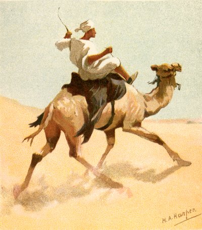 Et arabisk postbud af Henry Andrew Harper