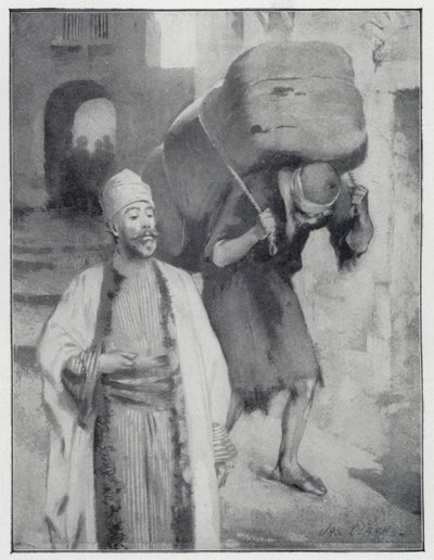 En østlig portør (litho) af Henry Andrew Harper