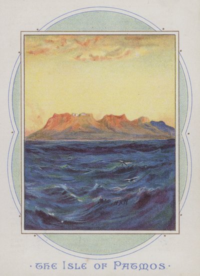 Isle of Patmos (chromolitho) af Henry Andrew Harper