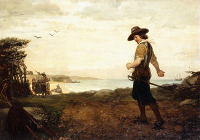 Rose Standishs begravelse, 1870 af Henry Bacon