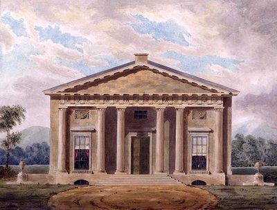 Design til en nyklassisk villa af Henry Bailey