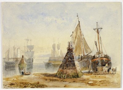 Skibe i Havn af Henry Barlow Carter