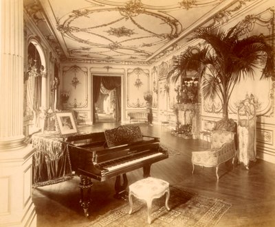 Ballroom på 17 Grosvenor Place, London, 1890. af Henry Bedford Lemere