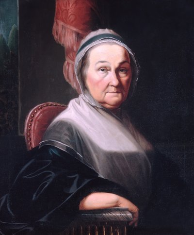 Fru Benjamin Simons, ca. 1771-76. af Henry Benbridge