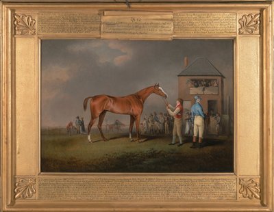 Quiz, efter hans sidste løb på Newmarket af Henry Bernard Chalon