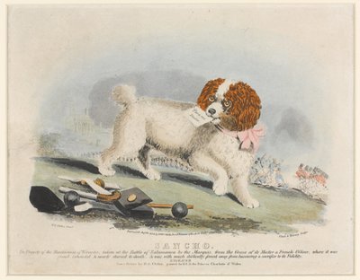 ?Sancho?, Slaget ved Salamanca, 1812 af Henry Bernard Chalon