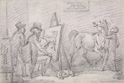 Kunstnerstudiet af Henry Bernard Chalon