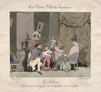 Små menneskelige glædeligheder: barndom af Henry Bonaventure Monnier