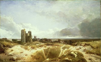 Orford Castle, 1856 af Henry Bright