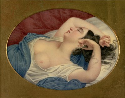 Tornerose, ca. 1850. af Henry Brintnell Bounethea