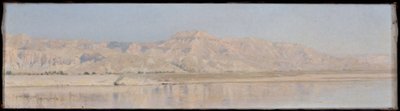 Nilen - Luxor (Thebens bjerge) af Henry Brokman-Knudsen