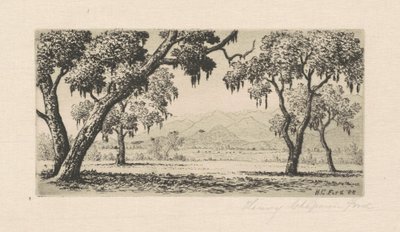 Californien Landskab af Henry Chapman Ford