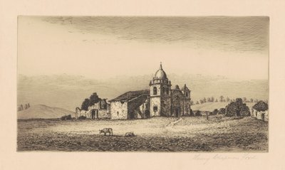 Mission San Carlos Borromeo af Henry Chapman Ford