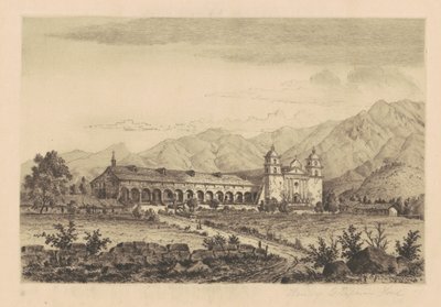 Mission Santa Barbara af Henry Chapman Ford