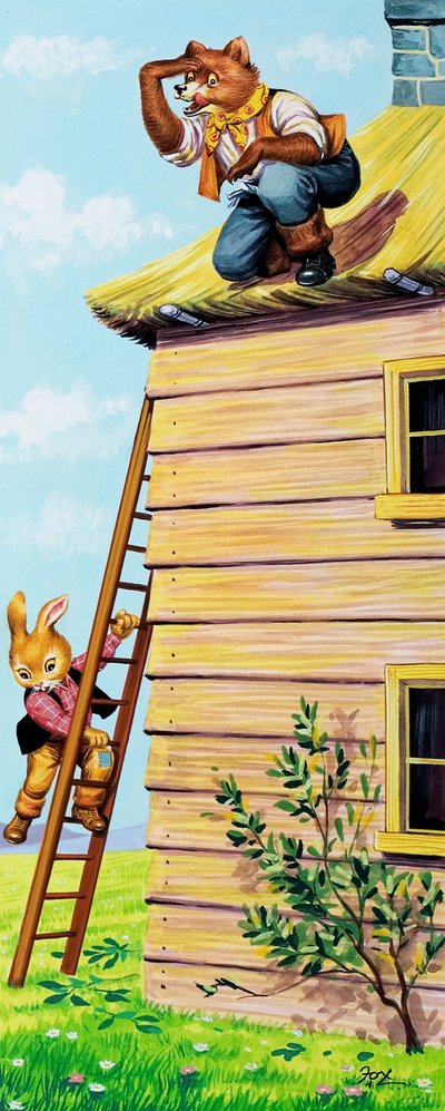 Brer Rabbit og Brer Fox af Henry Charles Fox