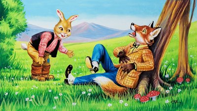 Brer Rabbit og Brer Fox af Henry Charles Fox