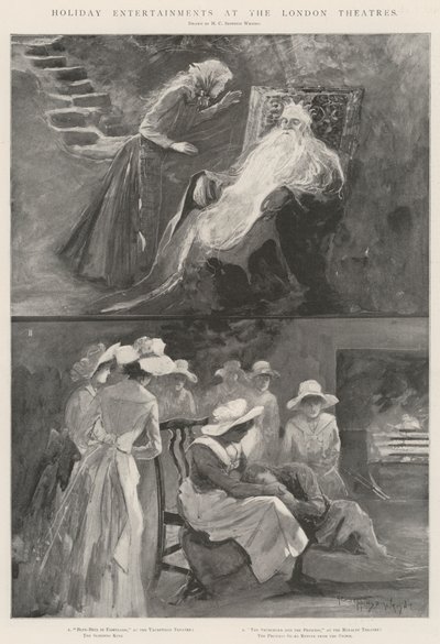 Ferieunderholdning i Londons teatre af Henry Charles Seppings Wright