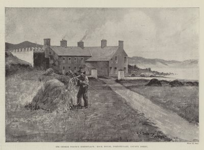 Sir George Whites fødested, Rock House, Portstewart, County Derry af Henry Charles Seppings Wright