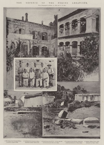 Forsvaret af Peking-legationerne af Henry Charles Seppings Wright