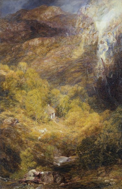 Den bodfærdiges vision: Hyrdens drøm af Henry Clarence Whaite