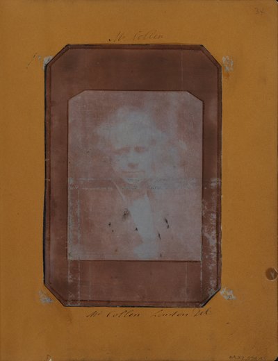 Brystlængdeportræt af en mand, muligvis Sir David Brewster af Henry Collen