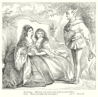 As You Like It (gravering) af Henry Courtney (after) Selous