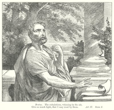 Julius Cæsar (kobberstik) af Henry Courtney (after) Selous