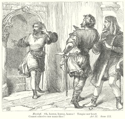 Macbeth (kobberstik) af Henry Courtney (after) Selous